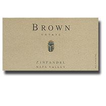 Brown Estate - Zinfandel Napa Valley 2023