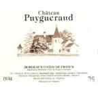 Château Puygueraud - Côtes de Francs 2018